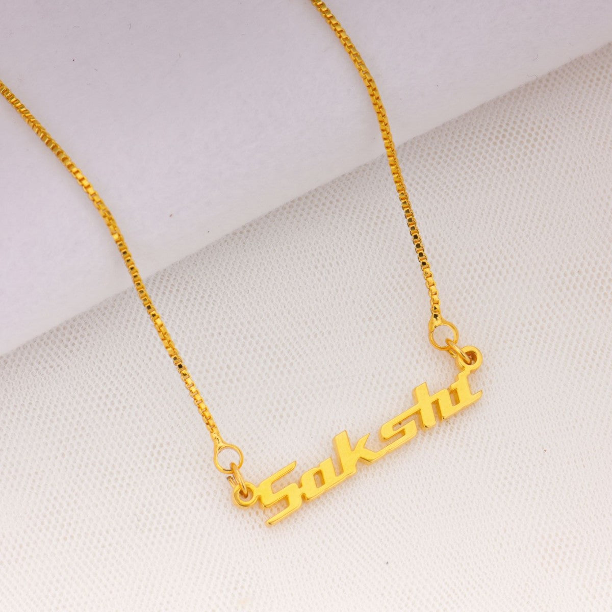 Vintage Styled Name Necklace