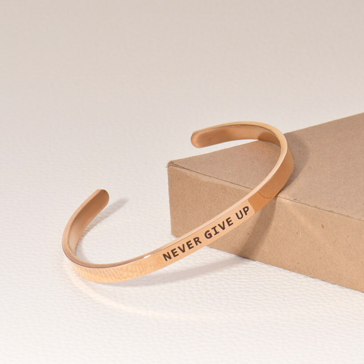 Plated Customized Cuff Bracelet