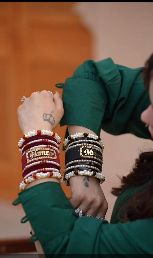 Name bangles set