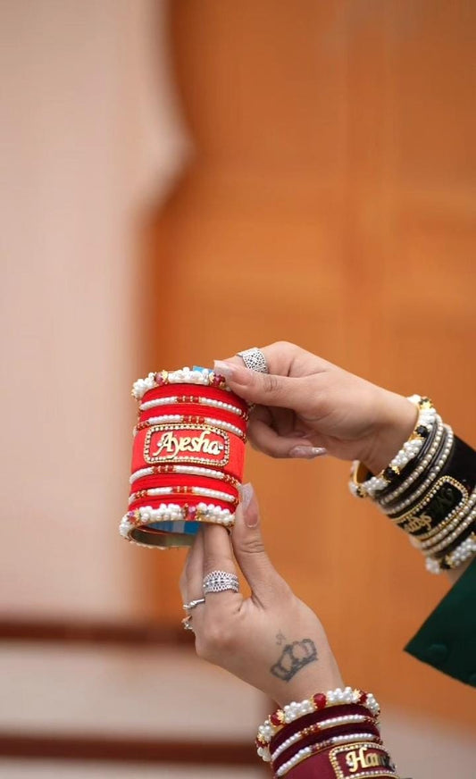 Name bangles set