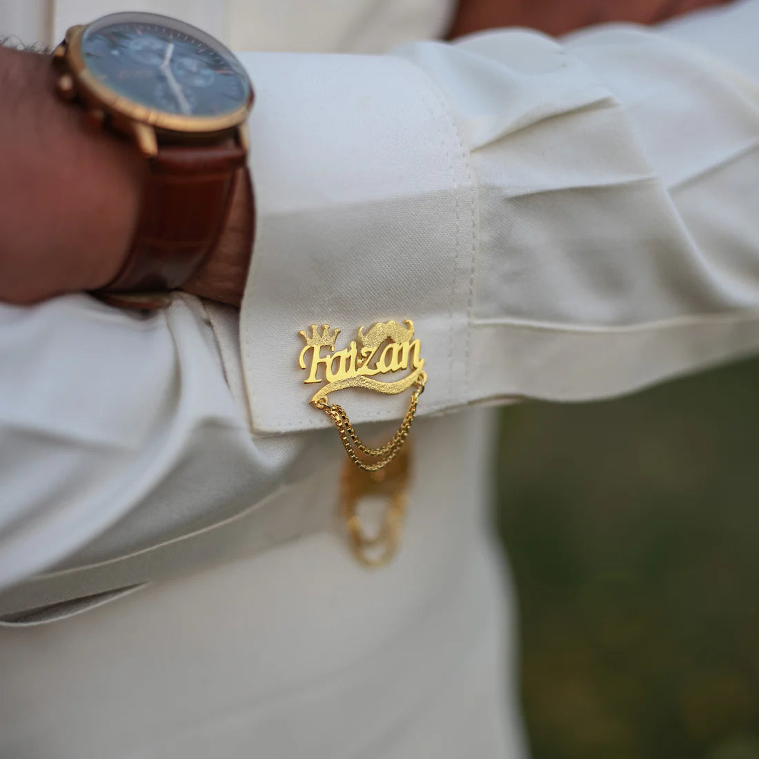 Customize Name Cufflinks